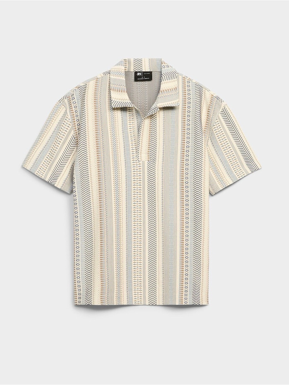 SIMONS - Mens -  Jaquard Top - Large